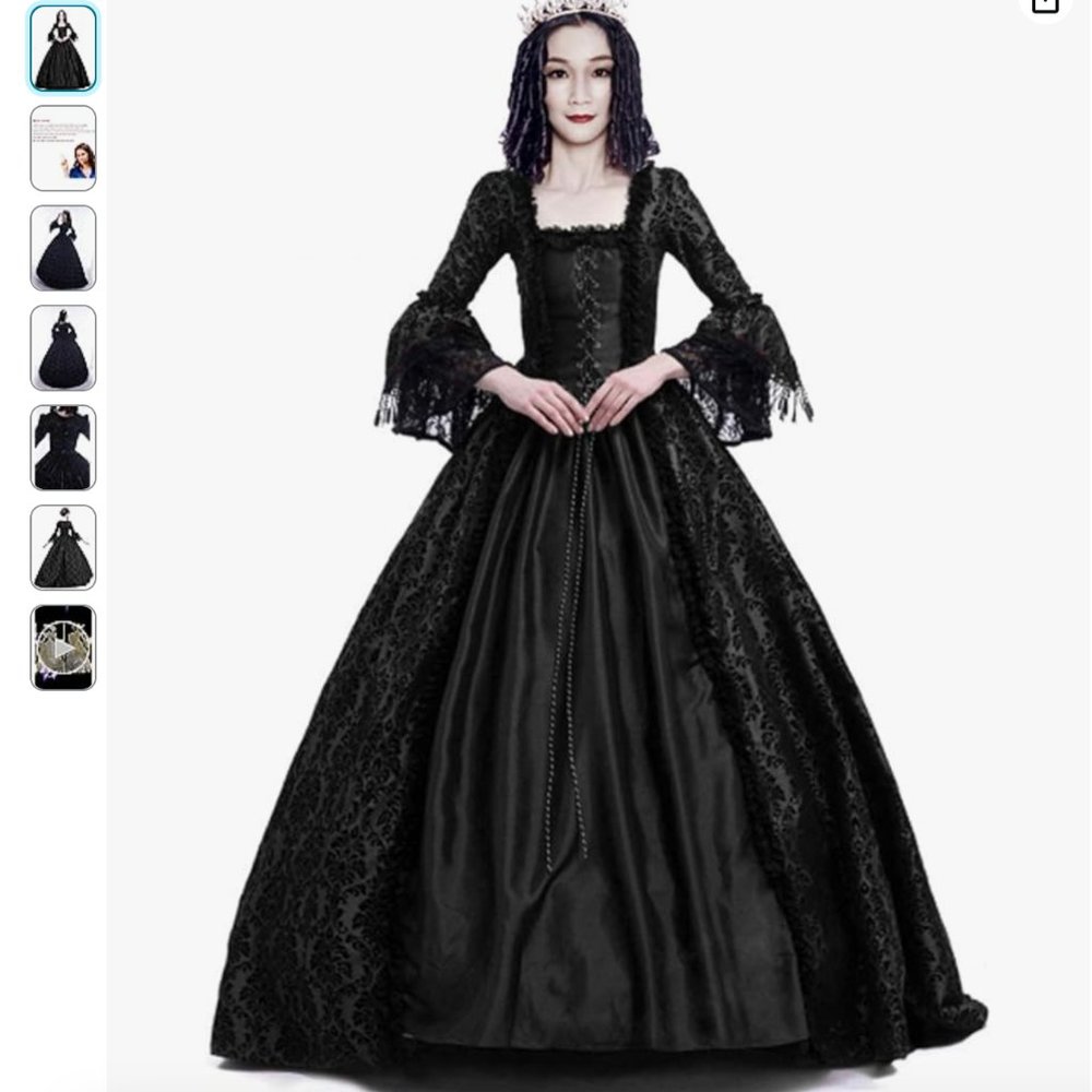 Halloween Costume - Gothic Victorian Dress